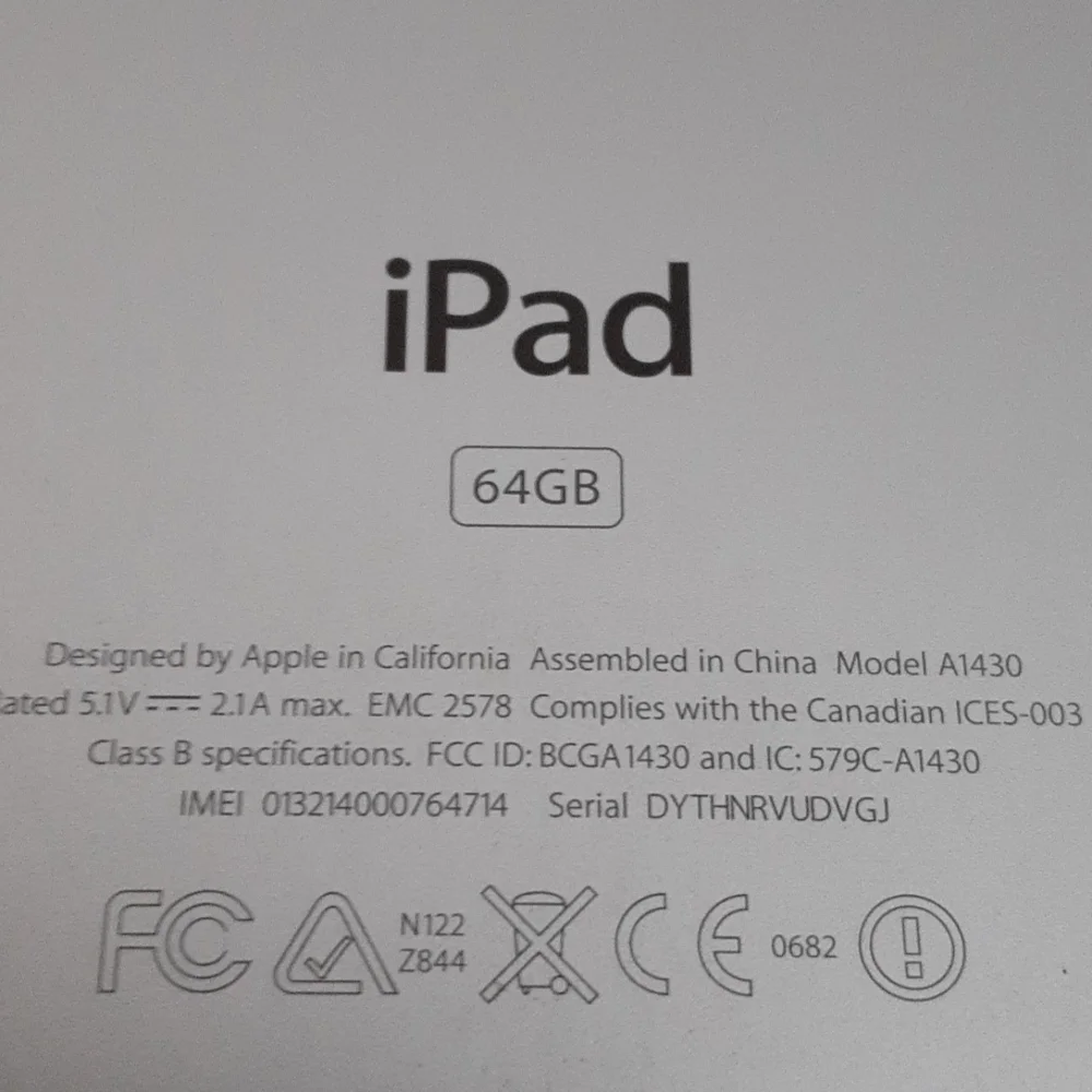 apple ipad 3 64G